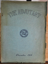 The Adjutant, Mount Tamalpais Military Academy, 1918, Vanderbilt, Califórnia comprar usado  Enviando para Brazil