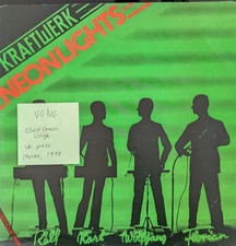 Kraftwerk neon lights for sale  MANSFIELD