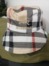 Burberry bucket hat for sale  DALTON-IN-FURNESS
