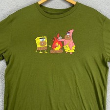 Usado, Moletom Sponge Bob Calça Quadrada Patrick Masculino Gola Redonda Grande Verde Nickelodeon comprar usado  Enviando para Brazil