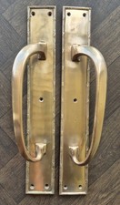 Pair antique brass for sale  DONCASTER