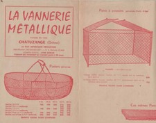 Vannerie métallique chatuzang d'occasion  Lurcy-Lévis