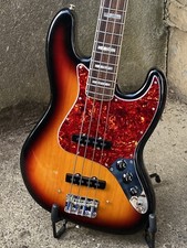 Usado, 2000 Fender AVRI '75 Jazz Bass sunburst com estojo EUA 8,60 lb comprar usado  Enviando para Brazil