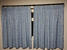 Blue denim spotty for sale  THAMES DITTON