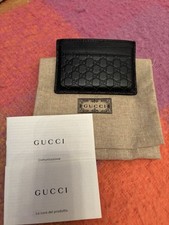 Gucci kartenetui logo gebraucht kaufen  Moers