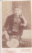 Cdv photo seated for sale  SWINDON
