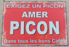 Plaque publicitaire picon d'occasion  Bailleul