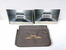 Używany, 2018 JEEP COMPASS USER GUIDE OWNERS MANUAL SET w/case  OEM  na sprzedaż  Wysyłka do Poland