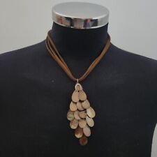 Brown abstract pendant for sale  FOLKESTONE
