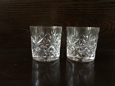 Two cut glass for sale  GAINSBOROUGH