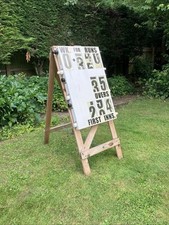 Portable cricket scoreboard for sale  WALLINGFORD