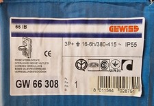 Gewiss gw66308 presa usato  Arcisate
