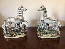 Staffordshire porcelain pair for sale  OAKHAM