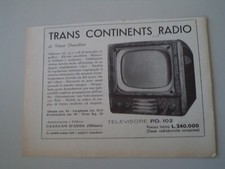 Advertising pubblicità 1953 usato  Salerno