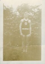 Usado, 1928 Harry Lifeguard Senior Life Saver Maiô Cruz Vermelha Foto Instantâneo EUA comprar usado  Enviando para Brazil