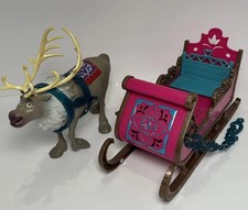 Boneco de ação Disney Frozen Reindeer, Sven com arnês azul 9 polegadas com trenó comprar usado Boneco de ação Disney Frozen Reindeer, Sven com arnês azul 9 polegadas com trenó comprar usado  Enviando para Brazil
