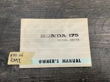 Honda 1969 cd175 for sale  Fontana