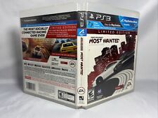 Need for Speed: Most Wanted -- Edição Limitada (Sony PlayStation 3) completo. comprar usado  Enviando para Brazil
