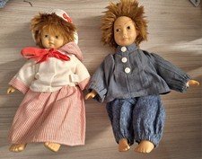 Bambole collezione ceramica usato  Italia