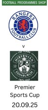 Rangers hibernian premier for sale  BATHGATE
