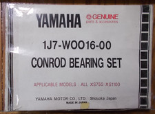Yamaha conrod bearing for sale  Spencer