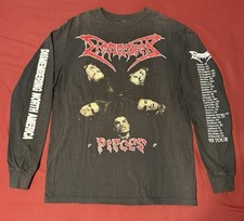 Vintage Dismember Pieces • 1993 Tour • Camisa de manga comprida preta média/grande comprar usado  Enviando para Brazil
