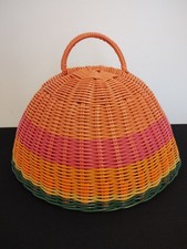 Rainbow rattan dome for sale  SWANSEA