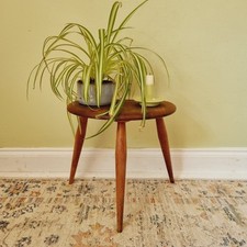Mesa auxiliar vintage Ercol guijarros pequeña original olmo mediados de siglo estilo granja  segunda mano  Embacar hacia Mexico