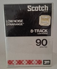 8 TRACK TAPE - NEW OS SEALED BLANK SCOTCH 90 MINUTE  - 8 TRACK CARTRIDGE, usado comprar usado  Enviando para Brazil