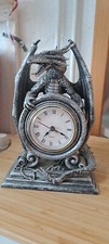 Tischuhr drache gothic gebraucht kaufen  Braunschweig