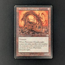 Mtg phyrexian dreadnought usato  Spedire a Italy