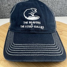 Boné chapéu esqui azul The Beavers & Steep Gullis Arapahoe Basin 2018-19 comprar usado  Enviando para Brazil
