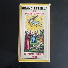 Grand Etteilla Tarot Cards. Rare. Egyptian Gypsies Tarot.  comprar usado  Enviando para Brazil