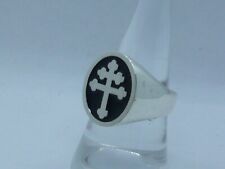 Anello croce lorena usato  Tiriolo