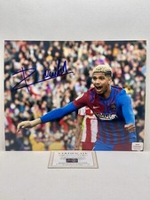 Usado, RONALD ARAUJO BARCELONA SOCCER GENUINE HAND SIGNED PHOTO CERTIFICATE 8X10 COA comprar usado  Enviando para Brazil