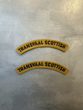Transvaal scottish cloth for sale  BIRMINGHAM