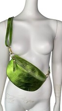 Sac banane cuir d'occasion  Augny