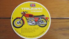 Sticker vintage moto d'occasion  Calonne-Ricouart