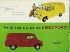 Bedford 12cwt 15cwt for sale  UK