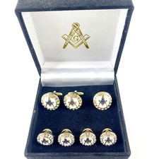 White masonic crystal for sale  Shipping to United Kingdom