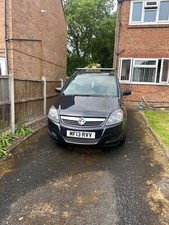 2013 vauxhall zafira for sale  LICHFIELD