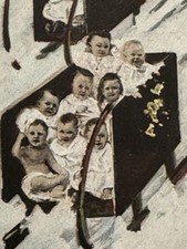 C1910 children sledding for sale  Lemont