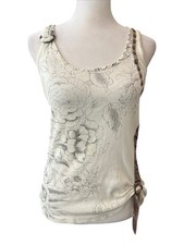 Regata Essential by ABS Y2K Floral Grunge Skatista Tamanho P, usado comprar usado  Enviando para Brazil