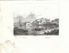 Stampa antica pozzuoli usato  Lecco