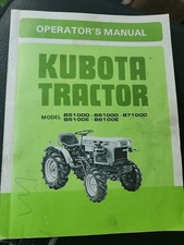 Kubota b5100d b5100e d'occasion  Expédié en Belgium