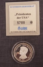Münze medaille presidenten gebraucht kaufen  Alzey
