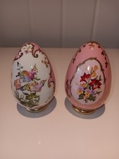 Porcelain collectors eggs for sale  ROCHFORD
