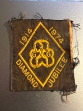 Girl guide diamond for sale  ETCHINGHAM