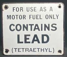 Motor fuel enamel for sale  UK