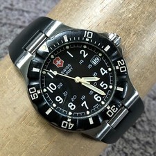 Victorinox Swiss Army Summit relógio masculino 040311285 quartzo borracha preta 38mm 8 1/2", usado comprar usado  Enviando para Brazil